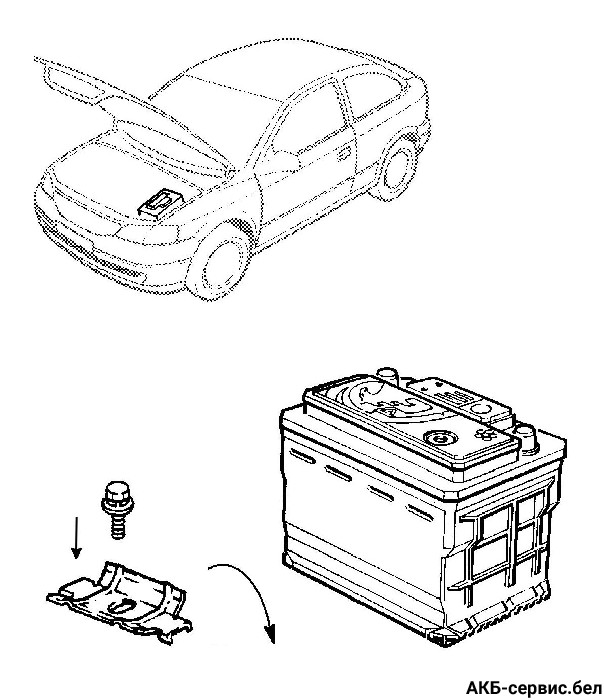 Крепления аккумулятора Autoprofi BAT/KIT-118
